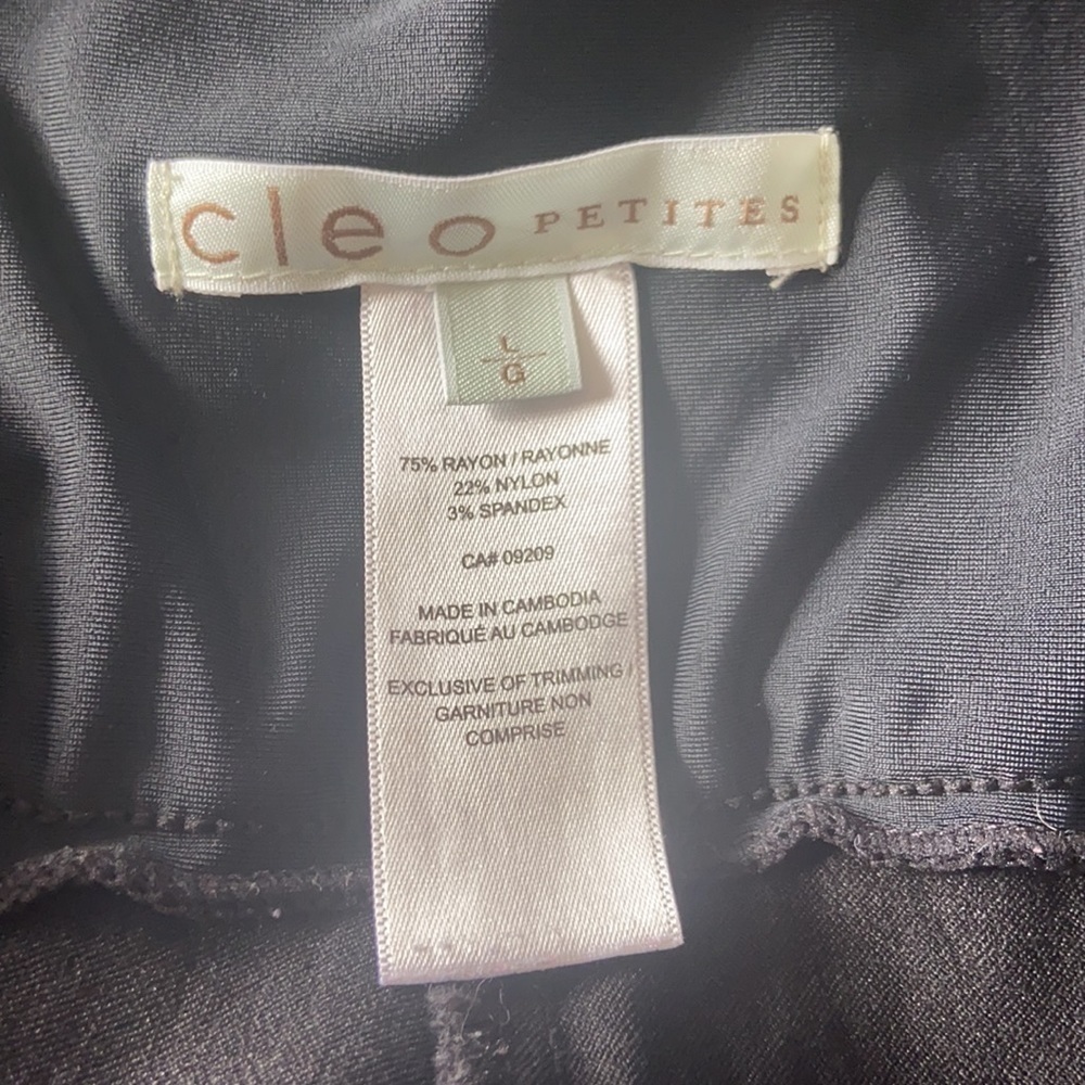 𝅺cleo I Petites Black Pant. - Picture 6 of 6